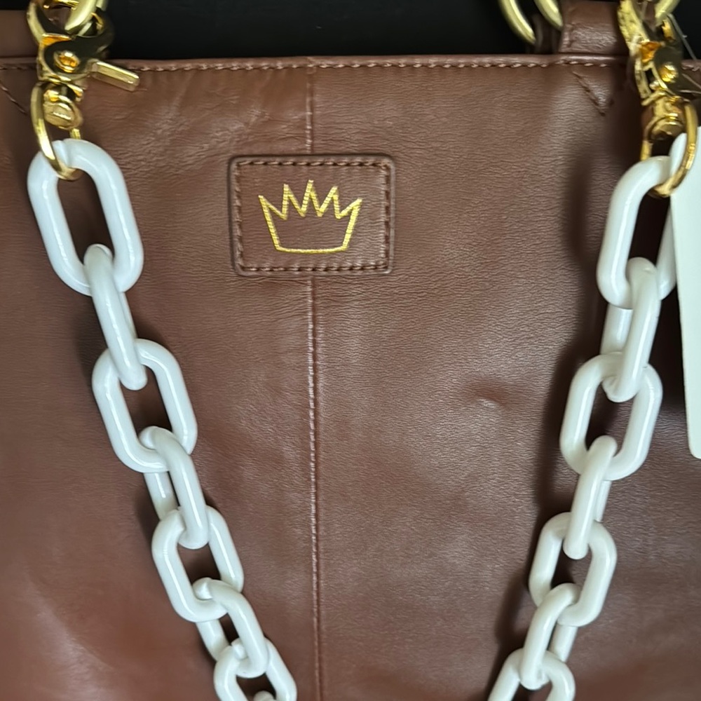 Have Some Fun Today Brown Josie Tote Bag - Picture 4 of 12